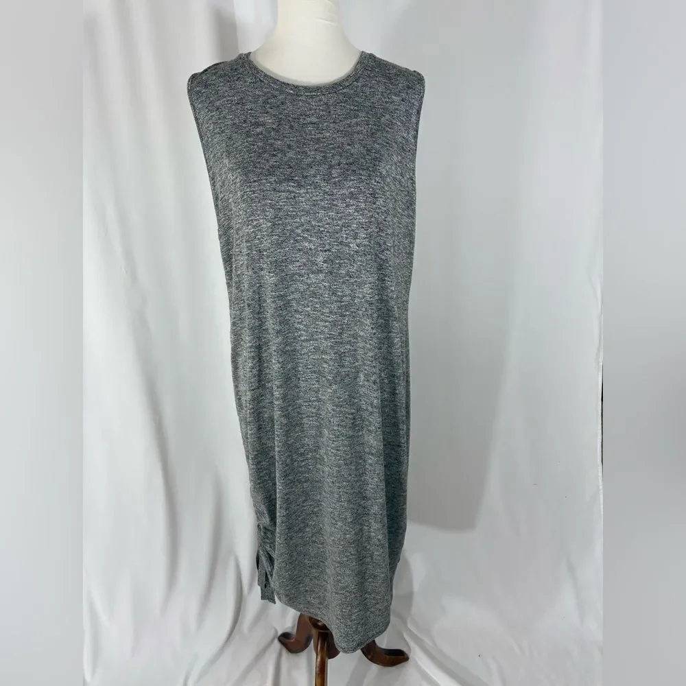 NWT Ava & Viv Target Brand Sleeveless Maxi Ruching Dress - Picture 1 of 7